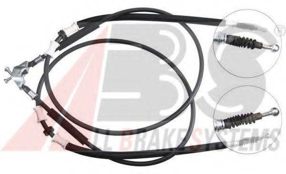 Трос ручного гальма OPEL CORSA (вир-во ABS) A.B.S. K13066 на VAUXHALL COMBO Mk II (C) фургон/универсал (F25)