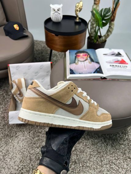 Кросівки SB Dunk Low SE “85 Double Swoosh Brown Grey , В'єтнам 39 24 | Зображення 8