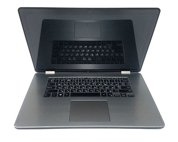 Ультрабук-трансформер Dell Inspiron 15-7568 / 15.6" (1920x1080) IPS / Intel Core i5-6200U (2 (4) ядра по 2.3 - 2.8 GHz) / 8 GB DDR3 / 256 GB SSD / Intel HD Graphics 520 / WebCam / Windows 10 Lic б/у | Зображення 1