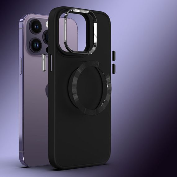 TPU чохол Bonbon Metal Style with MagSafe для Apple iPhone 13 Pro Max (6.7") | Зображення 2