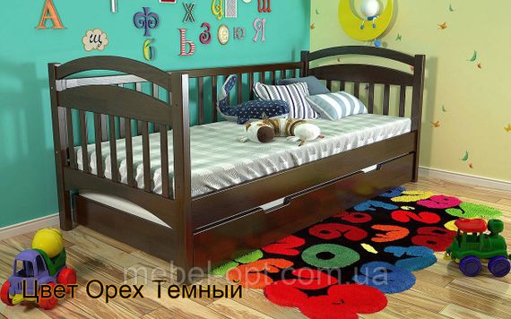 Деревянная кровать Алиса 80х190 см Arbor Drev 80х200, 80х200 | Зображення 2