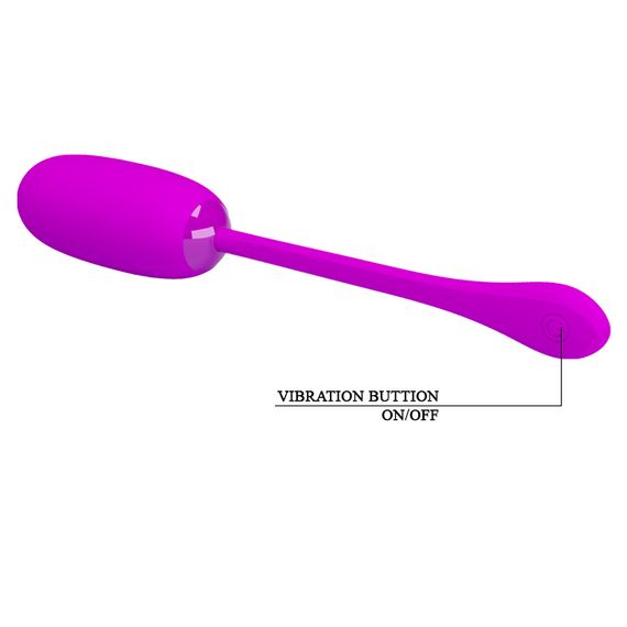 Віброяйце - Pretty Love Julius Vibrating Egg Purple | Зображення 4