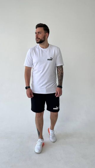 Чоловічий літній костюм Puma білий | Зображення 3