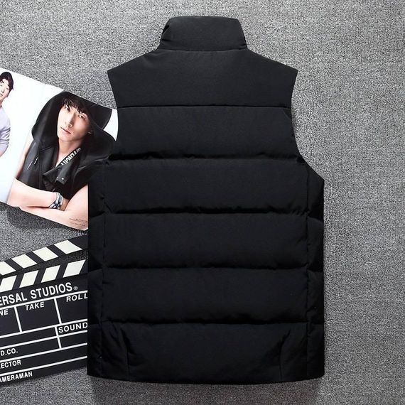 Мужской спортивный костюм на флисе теплый BS1590 цвет черный, размер XXL | Зображення 1