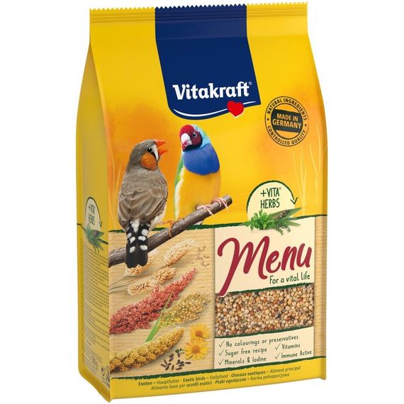 Корм для амадін Vitakraft Premium Menu, 500 гр