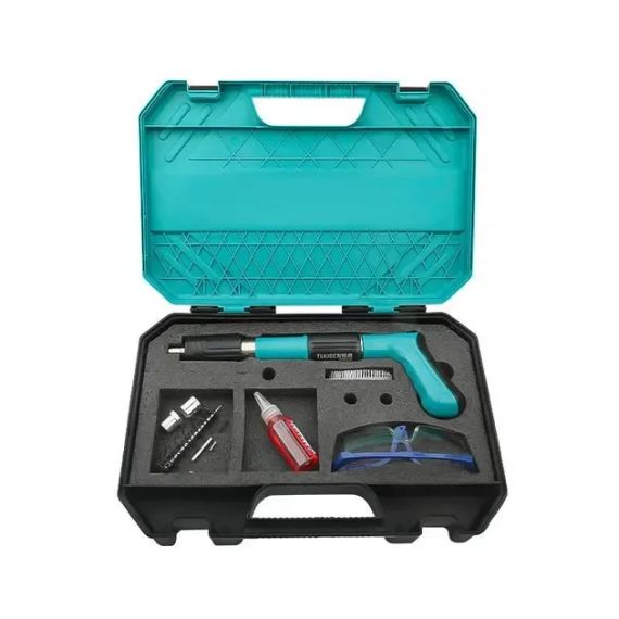 Ручной гвоздозабивной степлер пистолет в пластиковом кейсе The ceiling artifact AND-9 | Зображення 2