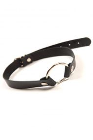 Капелюх Leather O-Ring Gag, Black sexstyle