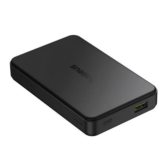 Портативний ЗП Power Bank Baseus Airpow II OS Qi2 22.5W з БЗП 10000 mAh (P10080000) Cosmic Black | Зображення 3