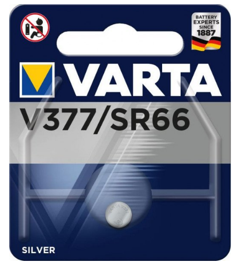 Батарейка G4/LR66/LR626/377 (бл-1шт) VARTA Watch