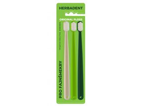 Зубна щітка-флос Herbadent FLOSS ULTRASOFT ультрам’яка, 3шт.в упаковці, ультра м’яка, конічна щетина