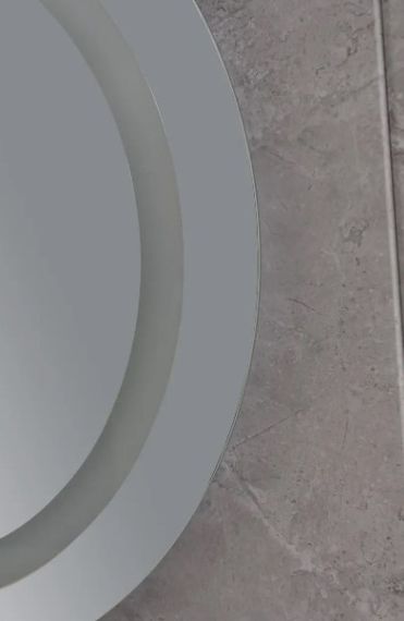 Дзеркало Mixxus PLAIN MC02-80 з LED Touch, Anti-fog, димером, регулюванням яскравості, годинником (MI6931) | Зображення 5