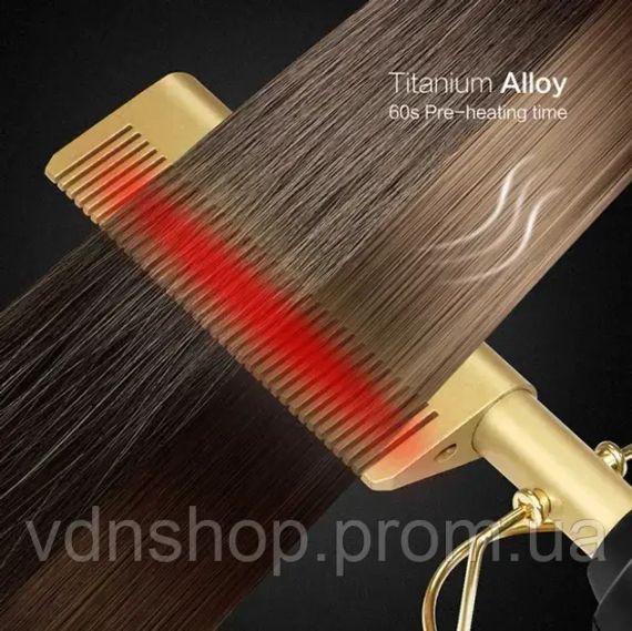 Гребінець Grand XL-210 для випрямлення волосся 2 в 1, електрична щітка | Зображення 5