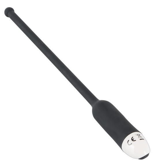 Стимулятор уретральный с вибрацие Silicone Dilator extra long с 7 режимами вибрации Sex Aura | Зображення 2