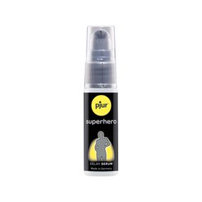 Пролонгувальний гель pjur Superhero Serum 20 мл, створює невидиму плівку, що знижує чутливість