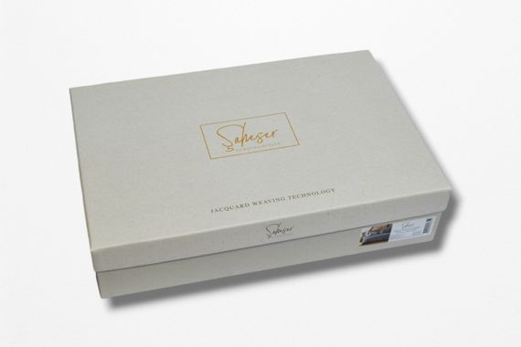 Постільна білизна Saheser Stonewashed Ranforce 200 х 220 см Lucca Bej | Зображення 5