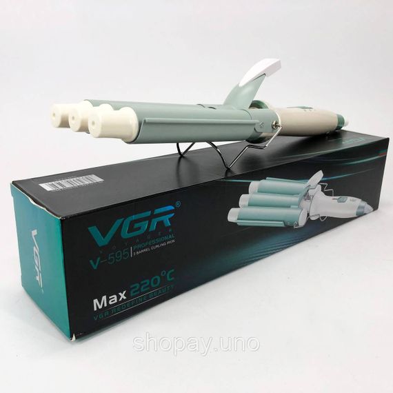 Многофункциональные плойки для волос VGR, Стайлер-плойка для локонов Плойка объемной укладки волос AP-54 | Зображення 9