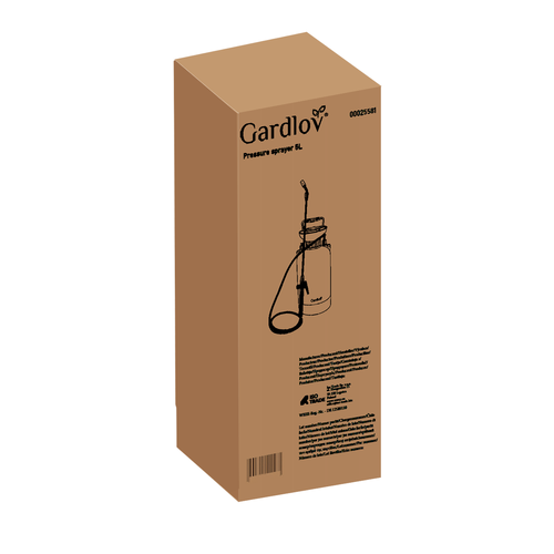 Обприскувач ручний високого тиску 5 л Gardlov 25581 | Зображення 8