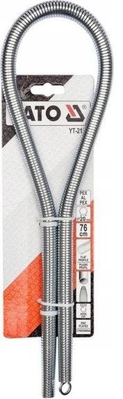 Пружина для згинання труб трубогиб Ø=20 мм внутрішня 76 см YATO YT-21851 | Зображення 6