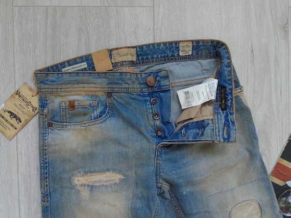 Чоловічі джинси з потертостями Jack & Jones | Зображення 1