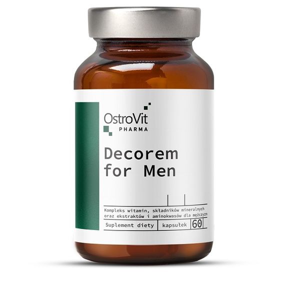 Вітамінно-мінеральний комплекс для спорту OstroVit Pharma Decorem For Men 60 Caps