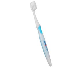 Зубна щітка шовковисто-м'яка paro® toothbrush Medic з конічними щетинками, блакитна