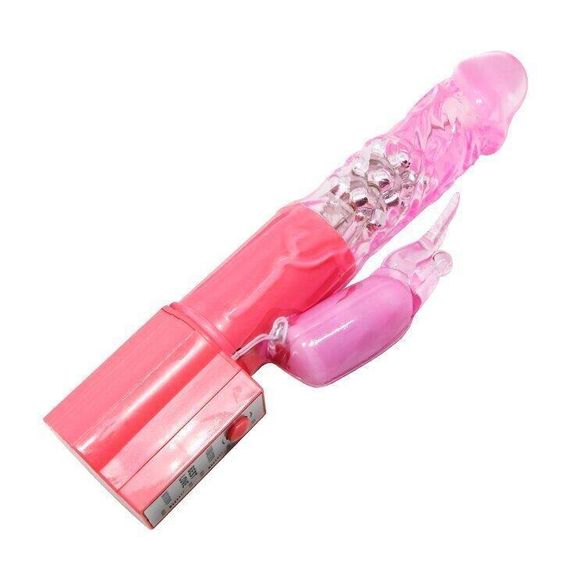 Вібратор з стимулятором клітора "Cute baby vibrator" BW-004102 PINK Sex Aura | Зображення 4