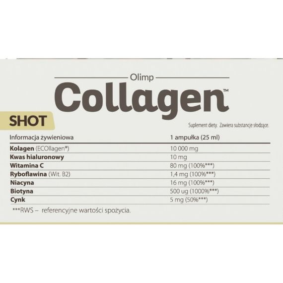 Хондропротектор (для спорта) Olimp Nutrition Collagen 10000 mg Shot БЛОК СТЕКЛО 9 х 25 ml Pineapple | Зображення 2