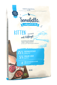 Sanabelle Kitten with Poultry Meat Сухой корм для котят с птицей 10 кг