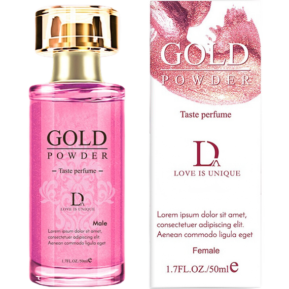 Інтимні парфуми для жінок Gold Powder з феромонами та перламутровим порошком 50 мл.