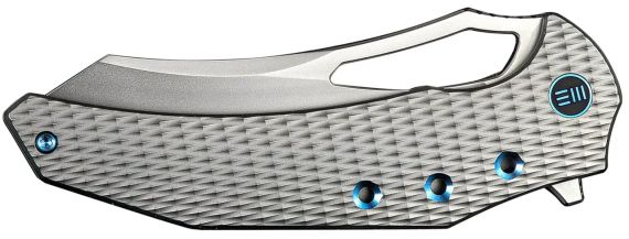 Ніж WE Knife Epaulette M390 Diamond Patterned Ti | Зображення 2