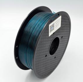 PETG-пластик MT Filament для 3D-принтера 1.75 мм 1 кг прозрачный аквамарин (3DMT-PETG1.75-01-TA)
