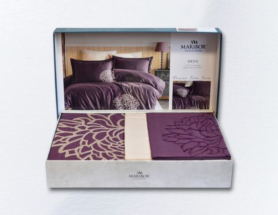 Комплект постельного белья Maribor Exclusive Satin  200х220 см Siena Mrdum | Зображення 4