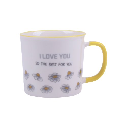 Чашка Floret 340мл HTK-056 (мікс) LIMITED EDITION | Зображення 1