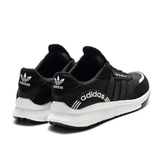Кросівки шкіряні  Adidas колір чорний, білий | Зображення 3