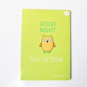 Блокнот 4Profi Artbook owl 48 листов  формат А5 902347