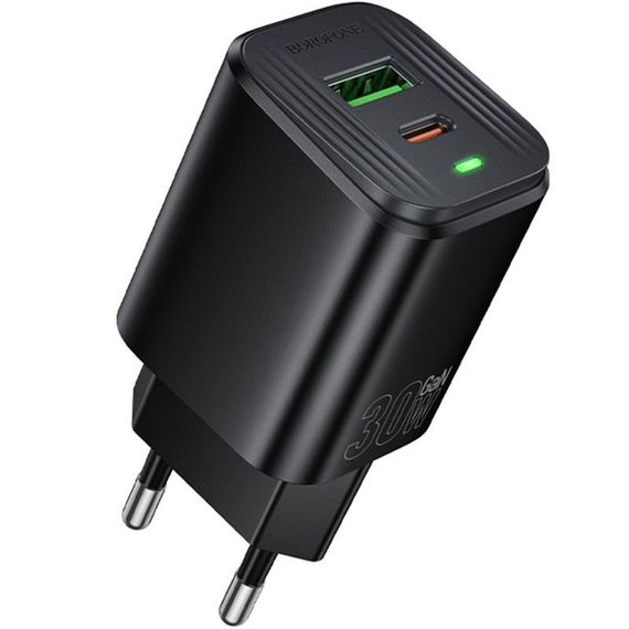 МЗП Borofone BAS85A Star PD30W+QC3.0 (1USB-A/1C) Black