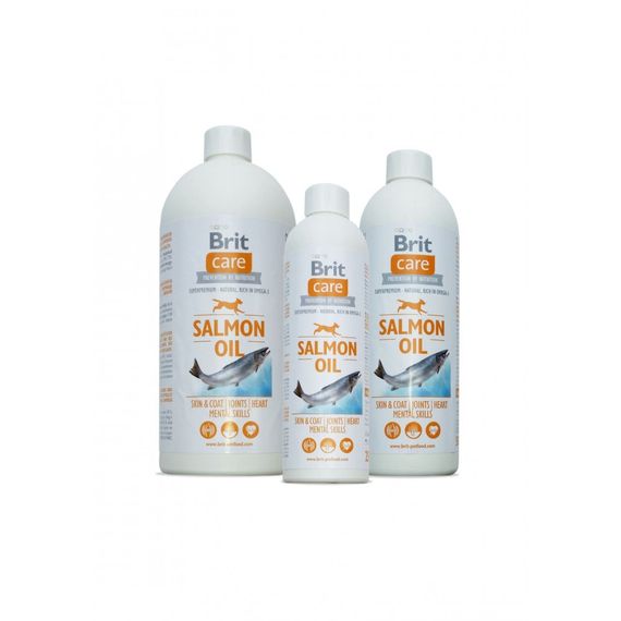 Витамины Brit Care Лососевое масло для собак, 1 л | Зображення 1