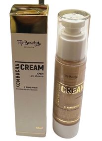 Крем для обличчя зволожувальний з комбучем Top Beauty 50ml
