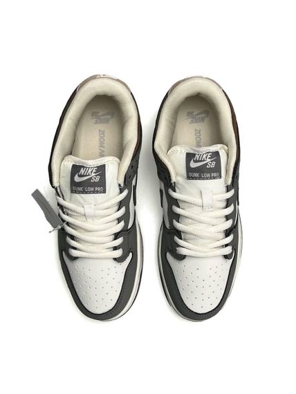 Кроссовки SB Dunk Low x Yuto Horigome Grey White Brown  , Вьетнам 41 26 | Зображення 5