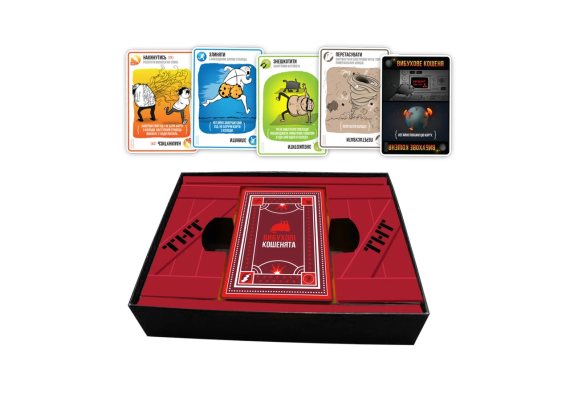 Настольная игра Взрывные котята: Оригинальное издание (Exploding Kittens: Original) укр. | Зображення 3