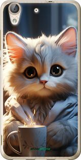Чохол на Huawei Y6 II Білий кіт "5646u-338-2448"