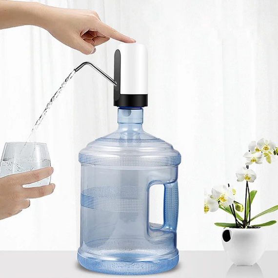 Електро помпа для бутильованої води Water Dispenser EL-1014 електрична акумуляторна на пляш | Зображення 3