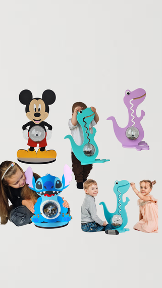 Дитяча скарбничка - копілка у формі Міккі Мауса, Динозавра, Стіча . Mickey mouse Stitch Dino