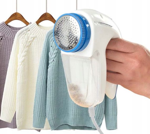 Машинка для видалення катишків Esperanza ECS006 Pappus від мережі 220 В для одягу і меблів | Зображення 6