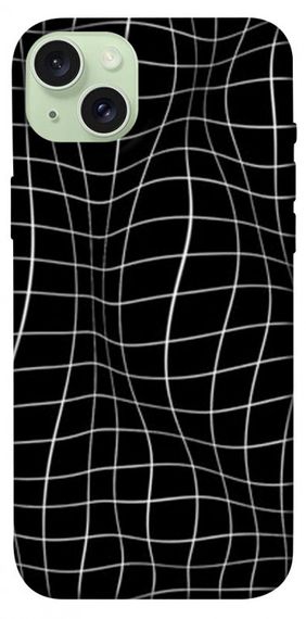 Чохол з картинкою Warped grid для Apple iPhone 15 Plus (6.7")