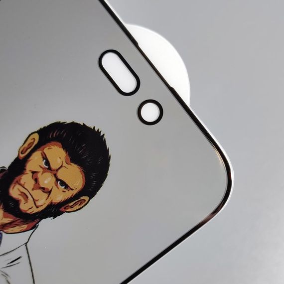 Защитное стекло Privacy 5D Anti-Static (тех.пак) для Apple iPhone 16 Pro Max (6.9") Черный | Зображення 1