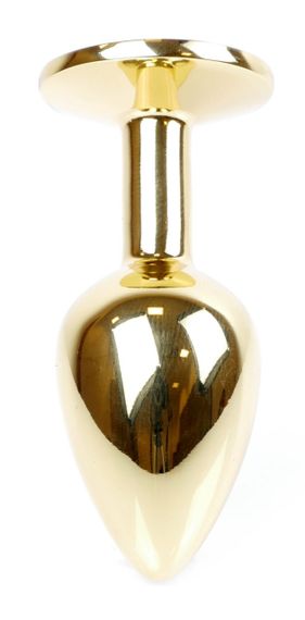 Анальная пробка Boss Series - Jewellery Gold PLUG Light Blue S, BS6400022 sexstyle | Зображення 5