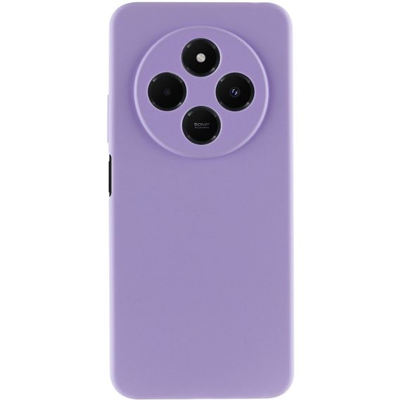 Чехол Silicone Cover Lakshmi Full Camera (AA) для Xiaomi Redmi 14C / Poco C75 Сиреневый / Dasheen | Зображення 1