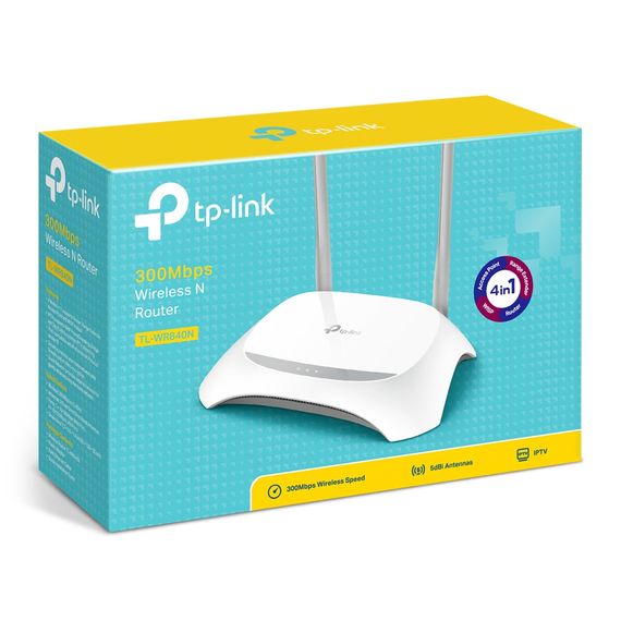 Бездротовий маршрутизатор TP-LINK TL-WR840N | Зображення 3