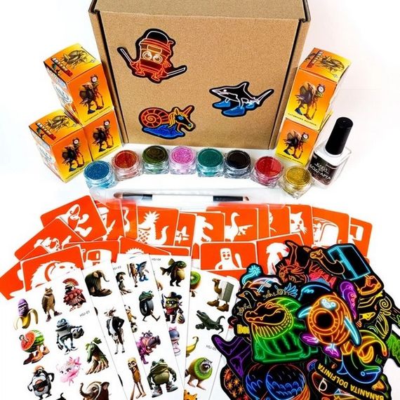 Подарочный набор "Брейнрот" gift-box-brainrot-5kids | Зображення 1